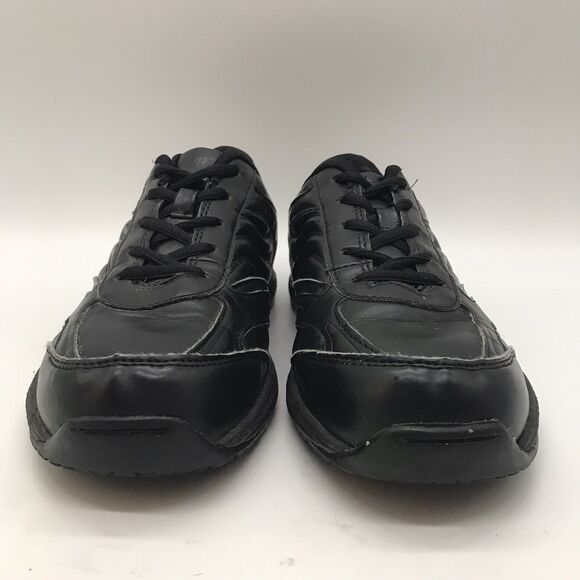 TredSafe Bailey Slip Resistant Shoes Women's 8.5W Black Lace Up Work Sneakers - Picture 2 of 11